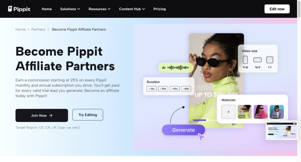 Pippit Affiliate Program Review: A Smart Way to Earn with AI-Powered Content Creation